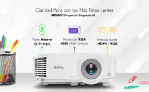 Proyector BenQ MX560C 4000 lúmenes